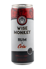 Wise Monkey Rum & Cola Can