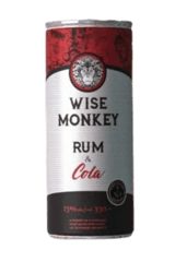 Wise Monkey Rum & Cola Can