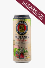 Paulaner Weissbeer Beer Can