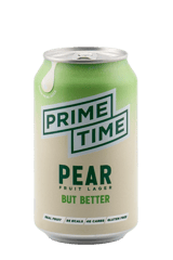 Prime Time Pear Fruit Lager Can