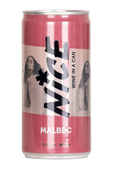 Nice Malbec Red Wine Can