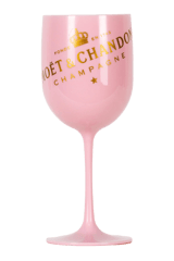 Moet & Chandon - Imperial Ice Plastic Champagne Glass (Pink)