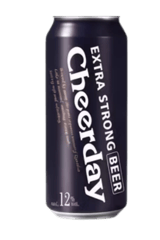 Cheerday Extra Strong Beer 12% (24-pack)