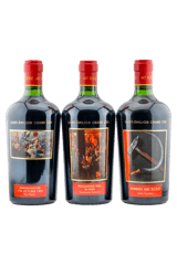 Château La Grâce Dieu des Prieurs Art Russe Saint-Émilion Grand Cru 2015 (Hand Crafted Leather 3 Bottles Case)