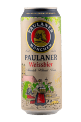 Paulaner Weissbeer Beer Can