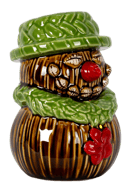 Coconut Snowman Tiki Mug