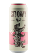Snowy Weizen Rose Beer Can