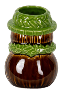 Coconut Snowman Tiki Mug