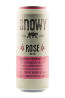Snowy Weizen Rose Beer Can