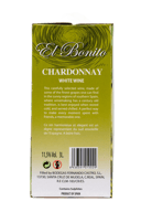 EI Bonito Chardonnay (3-Liter Boxed Wine)
