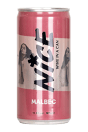 Nice Malbec Red Wine Can