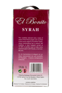 EI Bonito Syrah (3-Liter Boxed Wine)