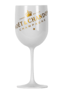Moet & Chandon Plastic Champagne Glass (White)