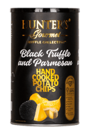 Hunter's Gourmet Potato Chips Black Truffle & Parmesan