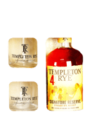 Templeton Rye 4 Year Old Straight Rye Whiskey