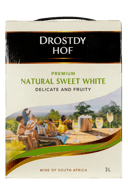 Drostdy Hof Natural Sweet White (3-Liter Boxed Wine)