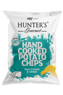 Hunter's Gourmet Potato Chips Sour Cream & Onion