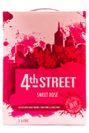 4th Street Sweet Rose Boxed Wine