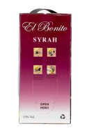 EI Bonito Syrah (3-Liter Boxed Wine)