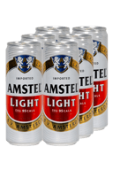 Amstel Light Lager Can (6-pack)