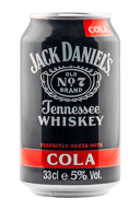 Jack Daniel's and Cola Can (6-pack)