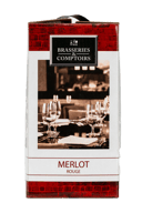 Brasseries Comptoirs Merlot Rouge (5-Liter Boxed Wine)