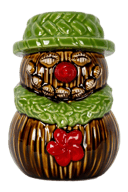 Coconut Snowman Tiki Mug