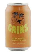 Grins Mango Mix Vodka (6-pack)
