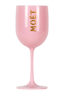 Moet & Chandon - Plastic Champagne Glass (Pink)