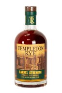 Templeton Rye Barrel Strength Rye Whiskey