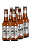 Asahi Super Dry Japanese Lager (6-pack)