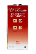 El Bonito Cabernet Sauvignon (3-Liter Boxed Wine)