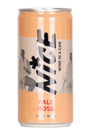 Nice Pale Rosé Wine Can