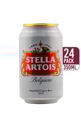 Stella Artois Beer Can (24-pack)