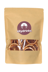 Dehydrated Blood Orange Wheels