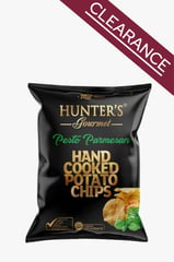 Hunter's Gourmet Potato Chips Pesto Parmesan