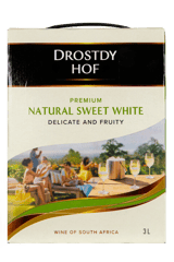 Drostdy Hof Natural Sweet White (3-Liter Boxed Wine)