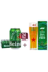 Heineken Beer F1 Promotion 24x330ml Cans