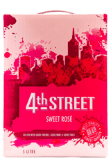 4th The Street Sweet Rose Boxed Wine