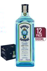 Bombay Sapphire London Dry Gin (12-pack)