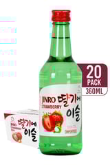 Jinro Strawberry Soju (20-pack)