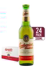 Budvar Czech Lager Bottle (24-pack)