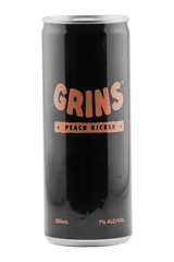 Grins Kicker Peach (6-pack)
