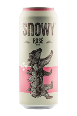 Snowy Weizen Rose Beer Can (6-pack)