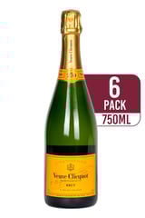 Veuve Clicquot Champagne Yellow Label Brut (6-pack)