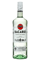Bacardi Carta Blanca Rum (1000ml)