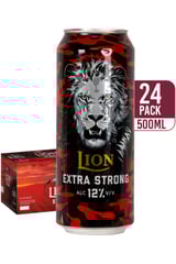 Lion Extra Strong 12% Beer (24-pack)