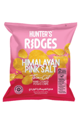 Hunter Ridges Thin Cut Potato Chips Himalayan Pink Salt