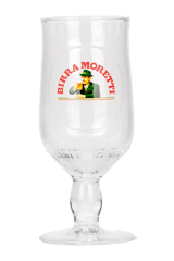 Birra Moretti Chalice Glass