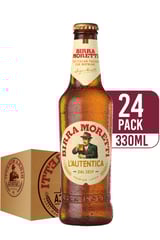 Birra Moretti Italian Lager (24-pack)